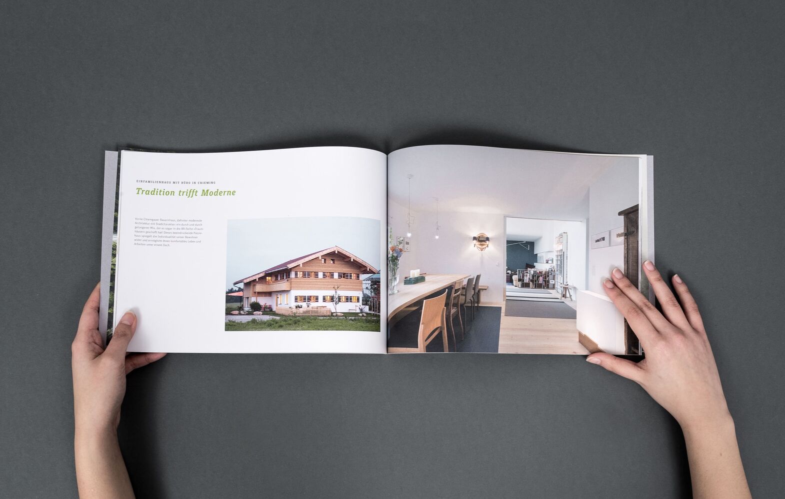 Broschüre – Printdesign für Lebensraum Holz