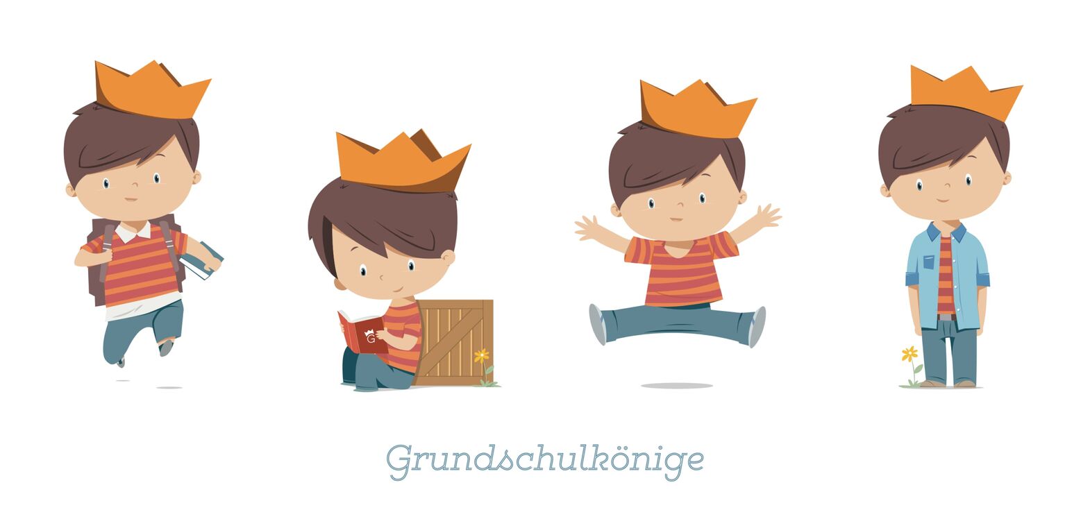 Illustrationen – Grundschulkönig